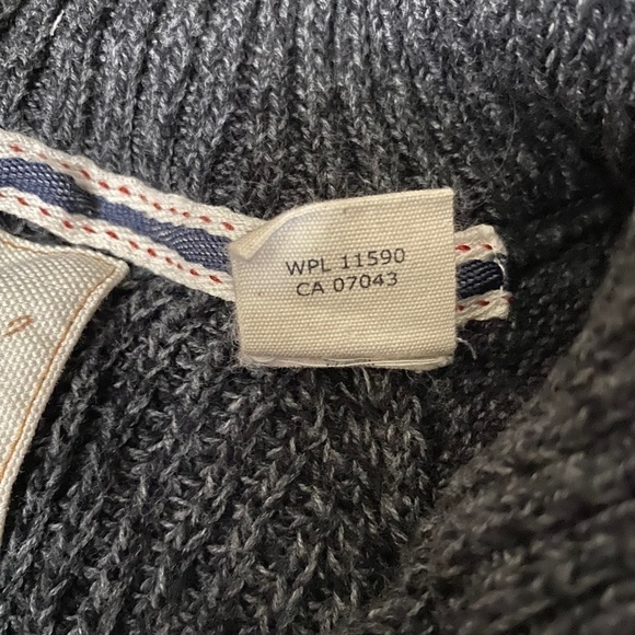 ORIGINAL Weatherproof 100% Cotton Grey Mixed Sweater Size L. Fits Small - Picture 9 of 11